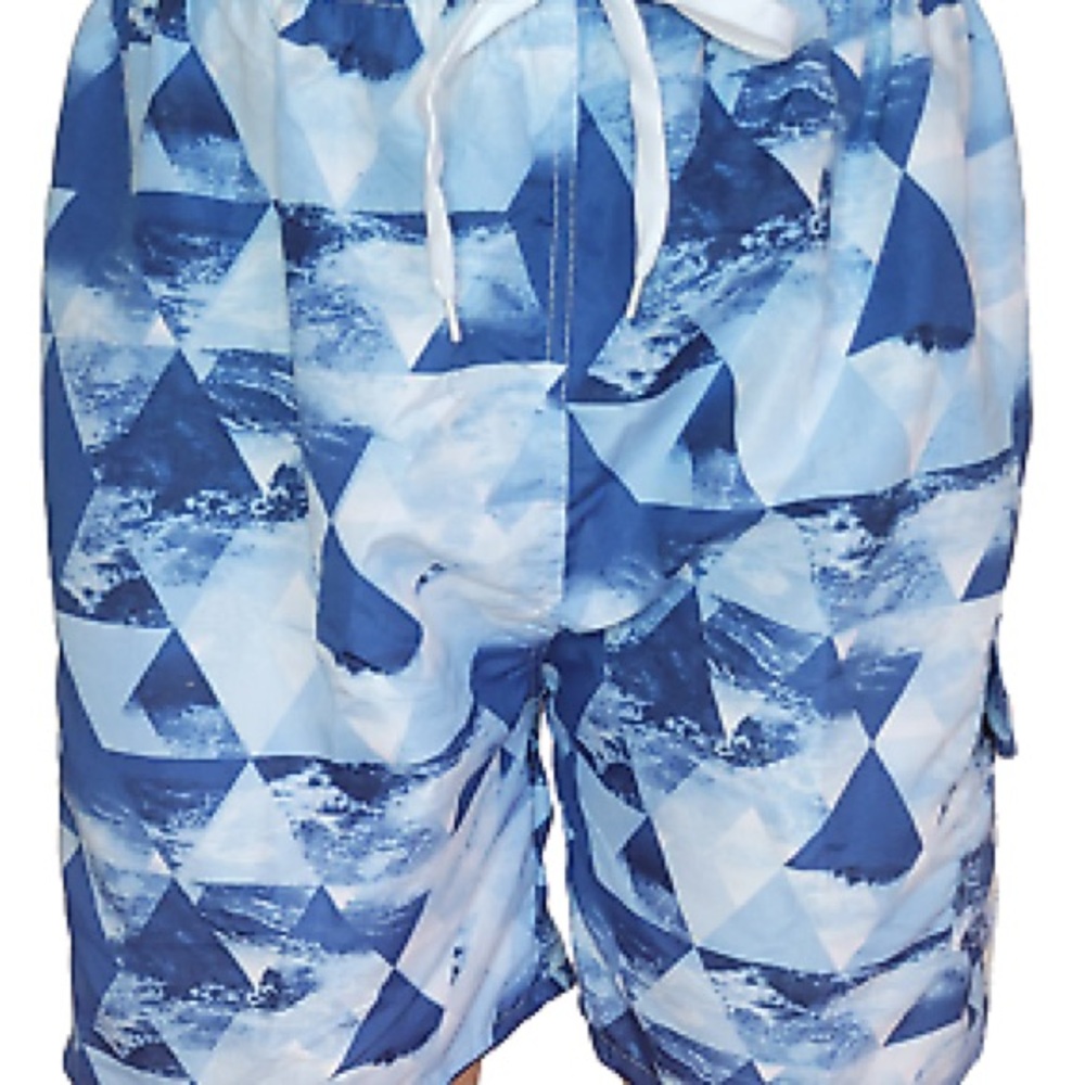 Hollister Medium Men Swimming Board Trunks, Cargo Pocket, Drawstring & Lining - Picture 7 of 7